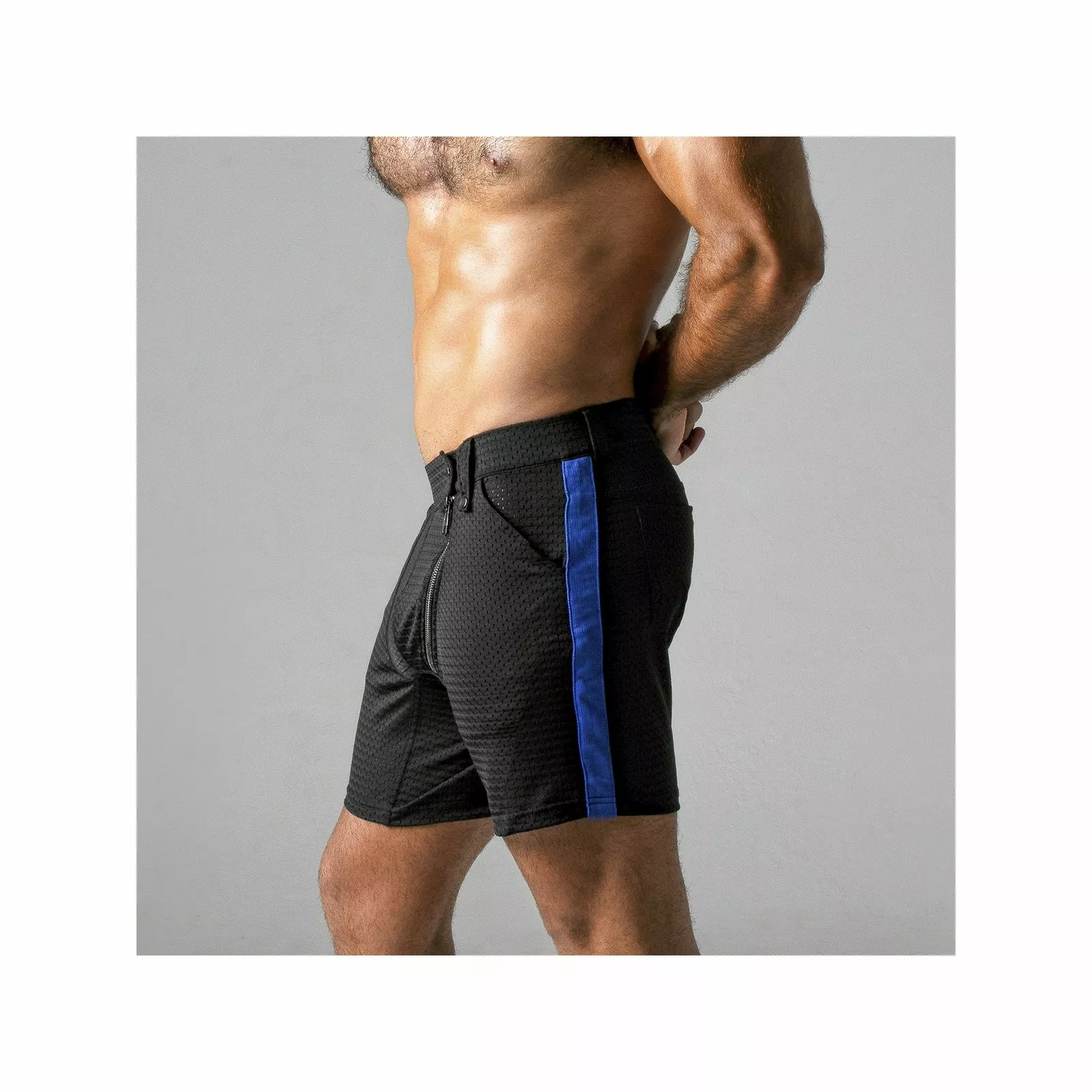 Locker Gear SHORT MESH Noir Et Bleu 3 Locker Gear SHORT MESH Noir Et Bleu