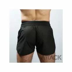 ATTACK MEN Short VIPER BLACK -Poppers et Leather Cleaners Soldes short viper black 2