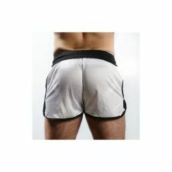 ATTACK MEN Short VIPER WHITE -Poppers et Leather Cleaners Soldes short viper blanc 5