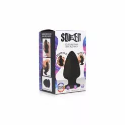 XR Brands Squeeze It Plug Anal Souple Silicone -Poppers et Leather Cleaners Soldes squeeze it plug anal souple silicone 3