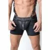 CellBlock13 STALLION ZIPPER Zipper Neo Shorts Avec C-RING Noir 1 CellBlock13 STALLION ZIPPER Zipper Neo Shorts Avec C-RING Noir -Poppers et Leather Cleaners Soldes stallion zipper short neoprene avec c ring 9