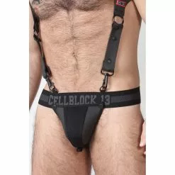 CellBlock13 String Néoprène SPARTAN -Poppers et Leather Cleaners Soldes string neoprene spartan 10