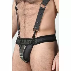 CellBlock13 String Néoprène SPARTAN -Poppers et Leather Cleaners Soldes string neoprene spartan 7