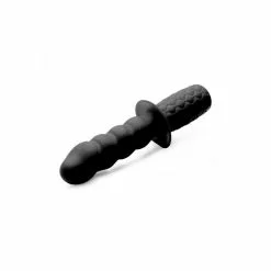 XR Brands The Handler 10x Silicone Vibrating Thruster -Poppers et Leather Cleaners Soldes the handler 10x silicone vibrating thruster 4