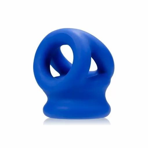 Oxballs Tri-Squeeze Ball-stretch Sling Bleu -Poppers et Leather Cleaners Soldes tri squeeze ball stretch sling bleu