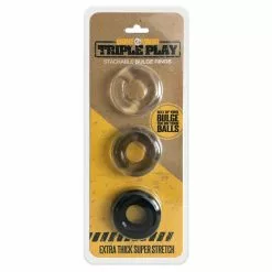 Boneyard Triple Play Cock Ring -Poppers et Leather Cleaners Soldes triple play cock ring 3