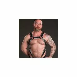 MR-S-LEATHER Harnais Trojan Blanc -Poppers et Leather Cleaners Soldes trojan body harness blanc 3