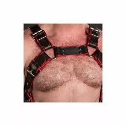 MR-S-LEATHER Harnais Trojan Rouge 20 MR-S-LEATHER Harnais Trojan Rouge -Poppers et Leather Cleaners Soldes trojan body harness rouge 8