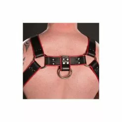 MR-S-LEATHER Harnais Trojan Rouge 21 MR-S-LEATHER Harnais Trojan Rouge -Poppers et Leather Cleaners Soldes trojan body harness rouge 9