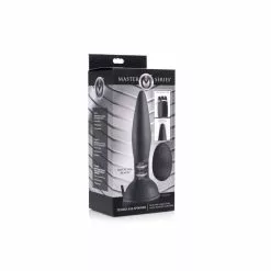 Master Series Turbo Ass-Spinner Silicone Anal Plug Télécommandé