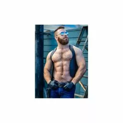 MR-S-LEATHER Veste En Cuir Berlin Bar