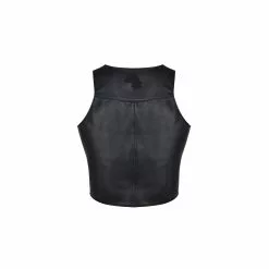 BULL UFG Veste En Cuir Noir Avec Logo Pit Bull -Poppers et Leather Cleaners Soldes veste en cuir noir avec logo pit bull 2