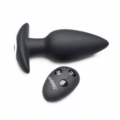 XR Brands Voice Activated 10X Vibrating Butt Plug -Poppers et Leather Cleaners Soldes voice activated 10x vibrating butt plug 2