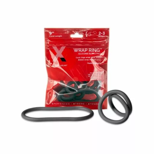 Perfect Fit Xplay Silicone 9" Thin Wrap Ring -Poppers et Leather Cleaners Soldes xplay silicone 9 thin wrap ring