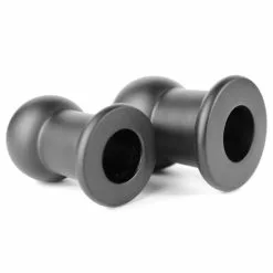 DARK-LINE Ze Stretcher Plug Tunnel Aluminium Noir 12 DARK-LINE Ze Stretcher Plug Tunnel Aluminium Noir -Poppers et Leather Cleaners Soldes ze stretcher plug tunnel aluminium noir 2