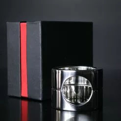 DARK-LINE Ze Total Ring Heavy Cock & Ballstretcher à Clé Allen -Poppers et Leather Cleaners Soldes ze total ring heavy cock ballstretcher a cle allen 4